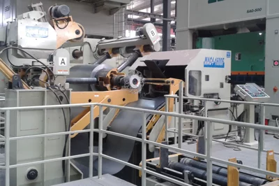 1600mm wide large high-speed 3-in-1 feeding line successfully delivered