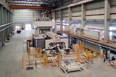 Completed the Box Furnace Hot Forming Automatic Stamping Line