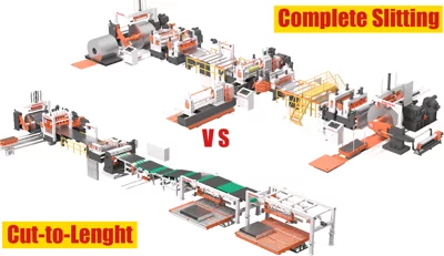 Difference Between Cut to Length Line and Complete Slitting Line