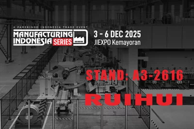 RUIHUI Expone en Manufacturing Indonesia 2025