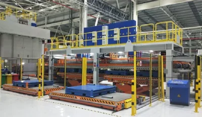 Magnetic Blank Stacking System
