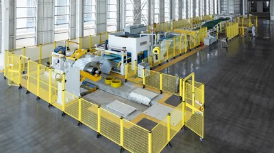 Full-Process Automation for Cut-to-Length Lines  Leveling Shearing and Stacking