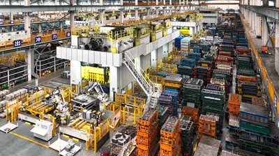 Production of Large Automotive Parts – Case Studies of Multi‑Press Tandem Stamping Robots