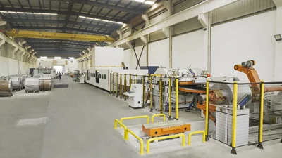 Efficiency of Laser Blanking Lines for Rail‑Transit Sheet‑Metal Cutting