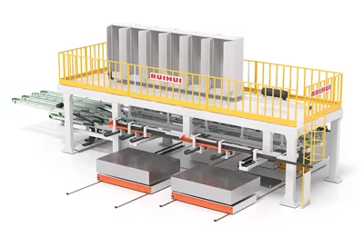 Automatic Palletizer Enables Neat Product Stacking and Efficient Material Collection