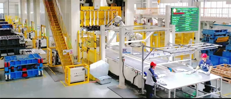 6-axis Robot Tandem Stamping Line