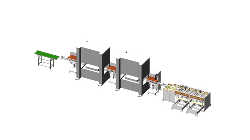 C Type Independent Manipulator Stamping Production Line