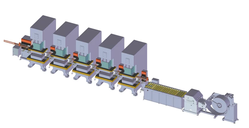 Connecting Rod Type Manipulator Stamping Line